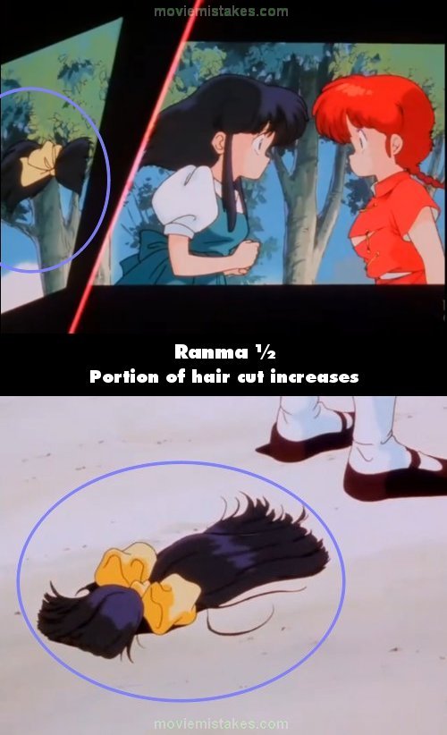 Ranma ½ mistake picture