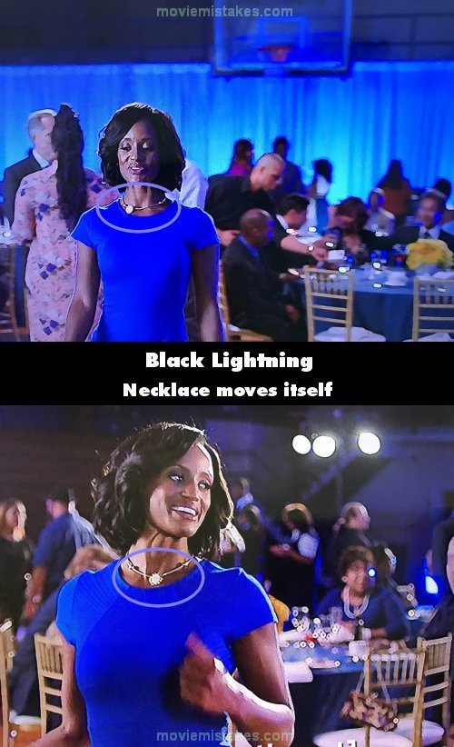 Black Lightning mistake picture