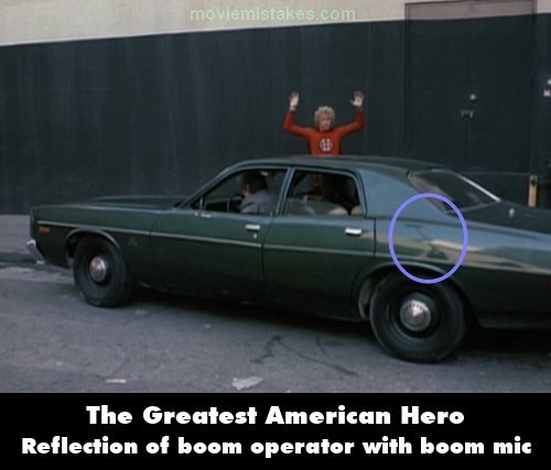 The Greatest American Hero mistake picture