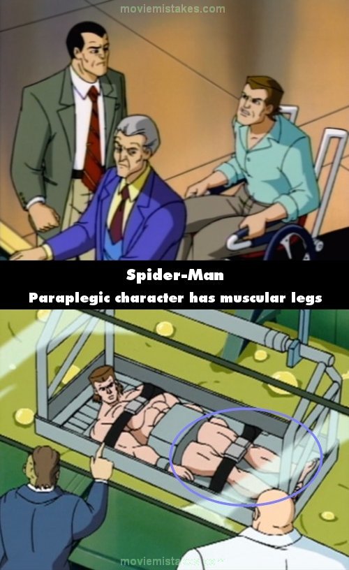 Spider-Man mistake picture