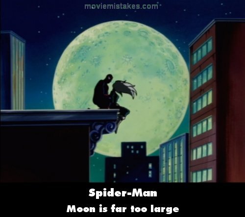 Spider-Man mistake picture