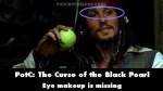 Pirates of the Caribbean: The Curse of the Black Pearl mistake picture