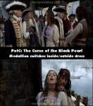 Pirates of the Caribbean: The Curse of the Black Pearl mistake picture