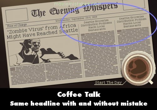 Coffee Talk mistake picture