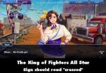 The King of Fighters All Star mistake picture