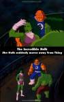 The Incredible Hulk mistake picture