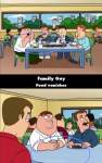 Family Guy mistake picture