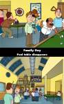 Family Guy mistake picture