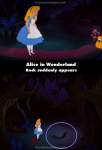Alice in Wonderland mistake picture