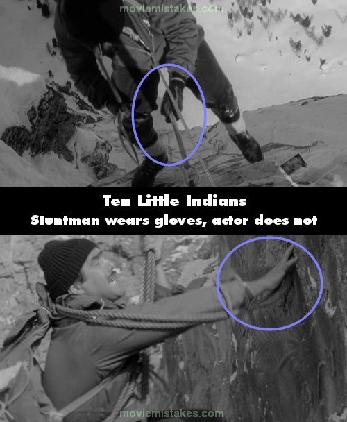 Ten Little Indians mistake picture