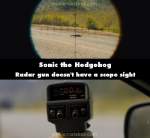Sonic the Hedgehog mistake picture