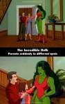 The Incredible Hulk mistake picture