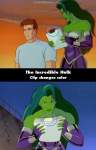 The Incredible Hulk mistake picture