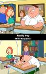 Family Guy mistake picture