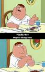 Family Guy mistake picture