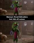 Barney's Great Adventure mistake picture