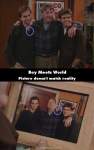 Boy Meets World mistake picture