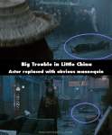 Big Trouble in Little China mistake picture