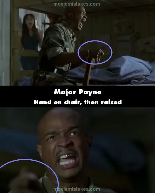 Major Payne mistake picture