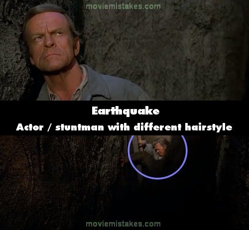 Earthquake mistake picture