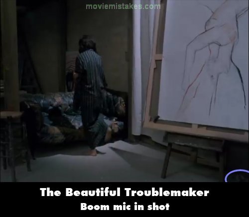 The Beautiful Troublemaker mistake picture