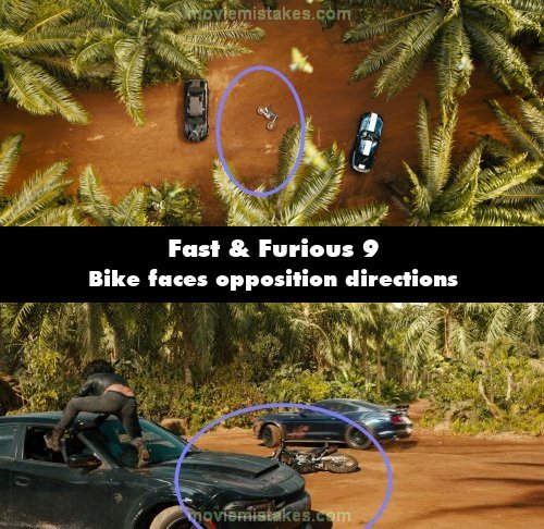 Fast & Furious 9 mistake picture