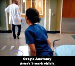 Grey's Anatomy mistake picture