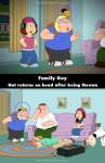 Family Guy mistake picture