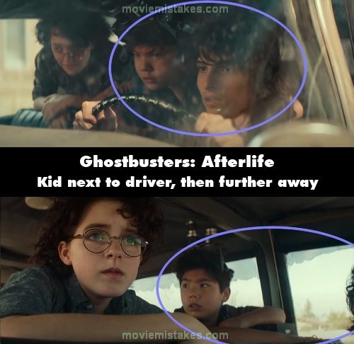 Ghostbusters: Afterlife mistake picture