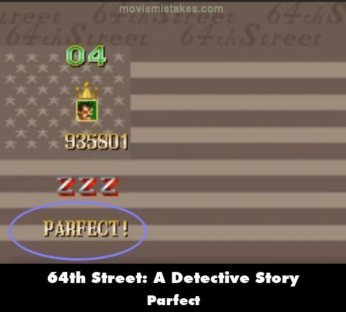 64th Street: A Detective Story mistake picture