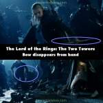 The Lord of the Rings: The Two Towers mistake picture