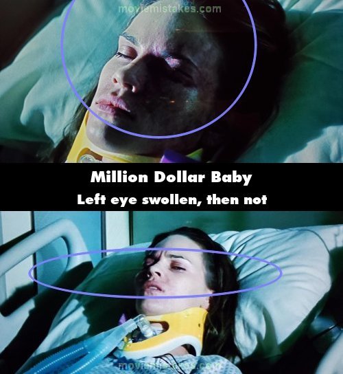 Million Dollar Baby mistake picture