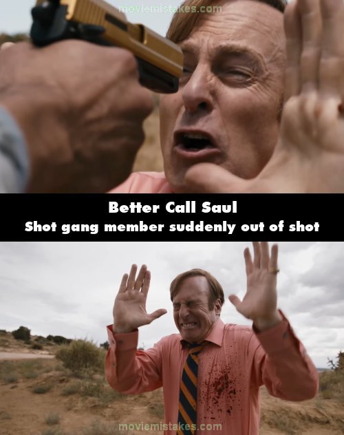 Better Call Saul mistake picture