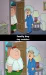 Family Guy mistake picture