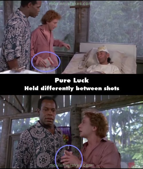 Pure Luck mistake picture