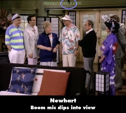 Newhart mistake picture
