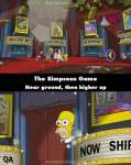 The Simpsons Game mistake picture