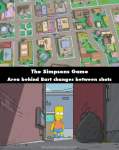 The Simpsons Game mistake picture