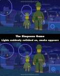 The Simpsons Game mistake picture