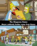 The Simpsons Game mistake picture