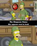 The Simpsons Game mistake picture