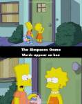 The Simpsons Game mistake picture