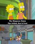 The Simpsons Game mistake picture