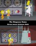The Simpsons Game mistake picture