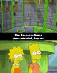 The Simpsons Game mistake picture