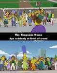 The Simpsons Game mistake picture