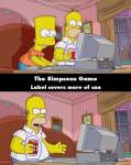 The Simpsons Game mistake picture