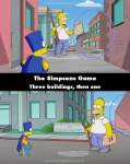 The Simpsons Game mistake picture