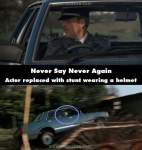 Never Say Never Again mistake picture