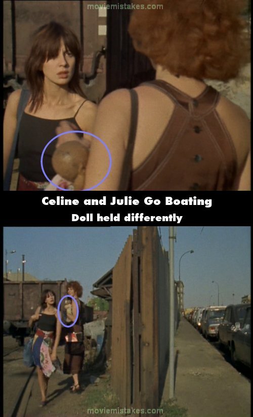 Celine and Julie Go Boating mistake picture